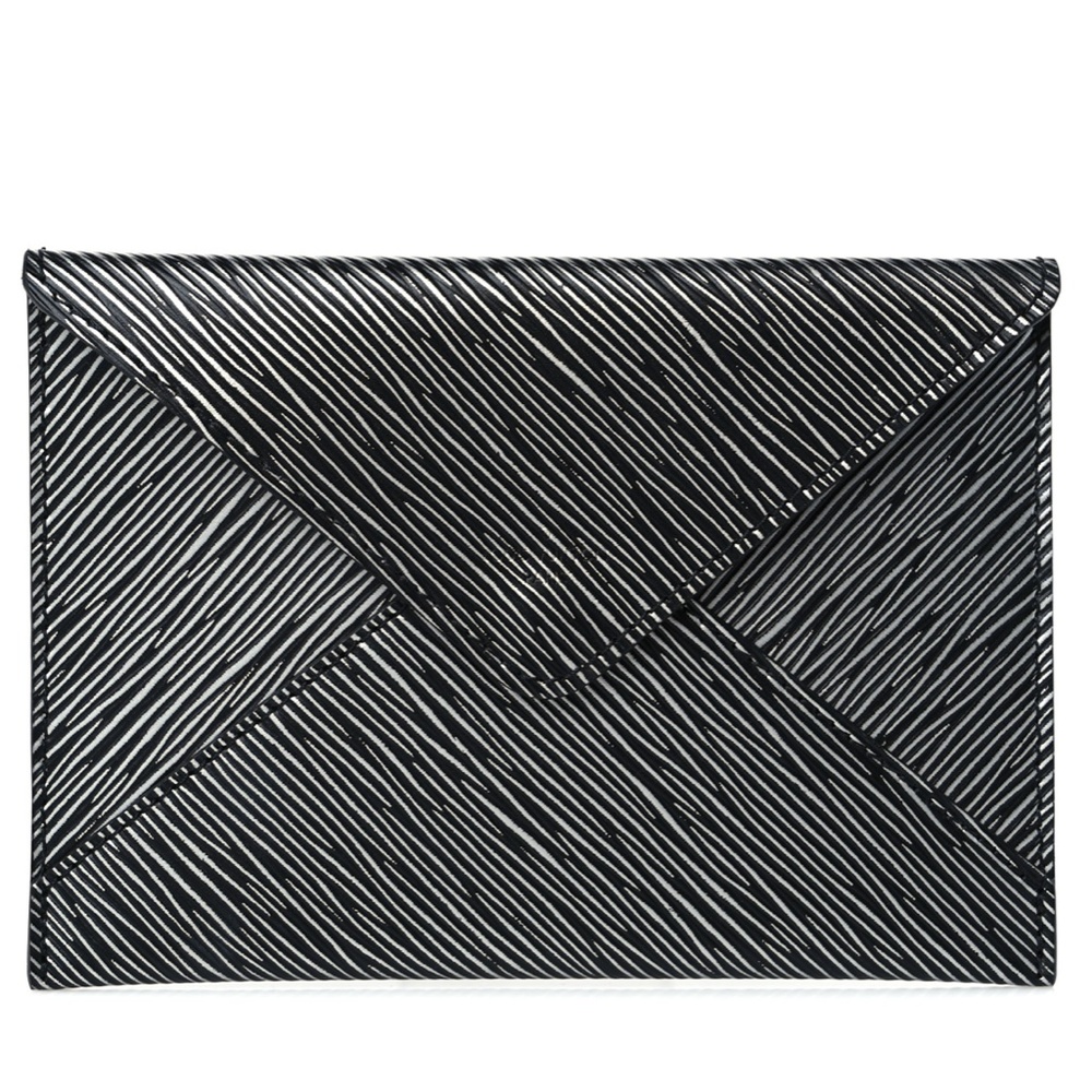 LOUIS VUITTON Metallic Epi Medium Kirigami Pochette Insert Platine